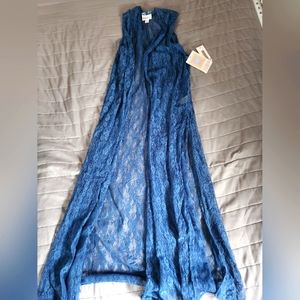 Lularoe small Lace blue Joy